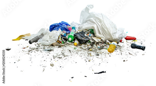 PNG Trash garbage white background unhygienic.
