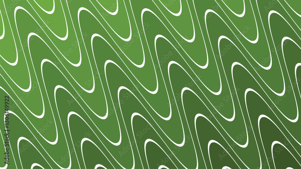 Green wave abstract background for backdrop or presentation Green wave abstract background for backdrop or presentation
