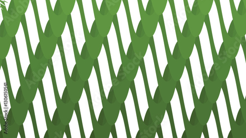 Green wave abstract background for backdrop or presentation
