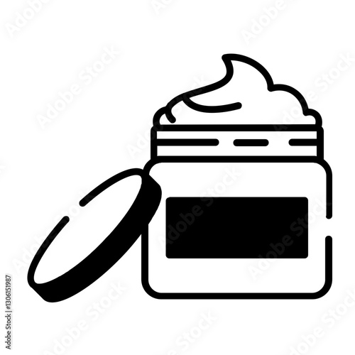 pomade jar icon	