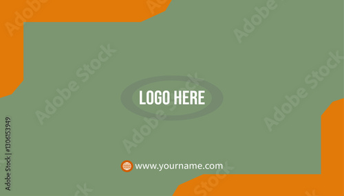 Set of modern Double-sided creative business card vector design . 

