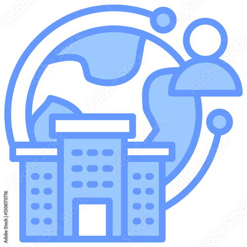Outsourcing Icon
