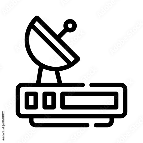 receiver line icon