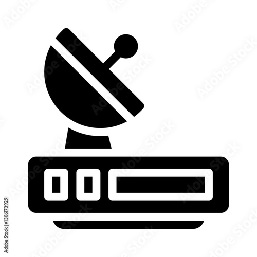 receiver glyph icon