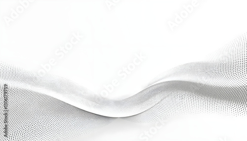 Geometric Halftone Pattern with Subtle Depth and Sleek Modern Composition