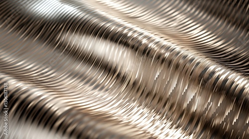 Wallpaper Mural Subtle golden lattice lines softly fading into a seamless brushed metal-inspired pattern Torontodigital.ca