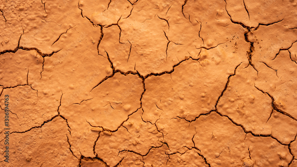 Cracked dry earth with deep fissures forming an intricate pattern. The parched, brown soil reflects extreme drought conditions, creating a rough and textured landscape of dehydration and climate Cracked dry earth with deep fissures forming an intricate pattern. The parched, brown soil reflects extreme drought conditions, creating a rough and textured landscape of dehydration and climate