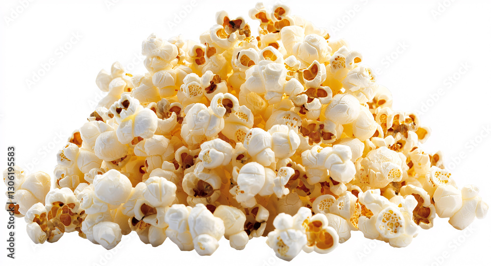 Pile of Delicious Popcorn Ready to be Enjoyed at a Fun Movie Night Treat Snacks Food Pile of Delicious Popcorn Ready to be Enjoyed at a Fun Movie Night Treat Snacks Food