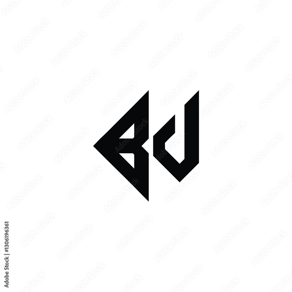BV monogram logo design letter text name symbol monochrome logotype alphabet character simple logo BV monogram logo design letter text name symbol monochrome logotype alphabet character simple logo
