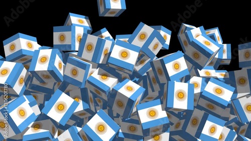 ARGENTINA FLAG VIDEO TRANSITION ALPHA CHANNEL TRANSPARENT BACKGROUND