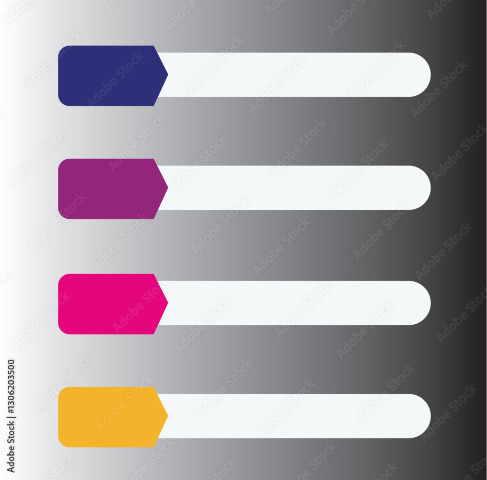 Fototapeta premium Paper Labels Set 