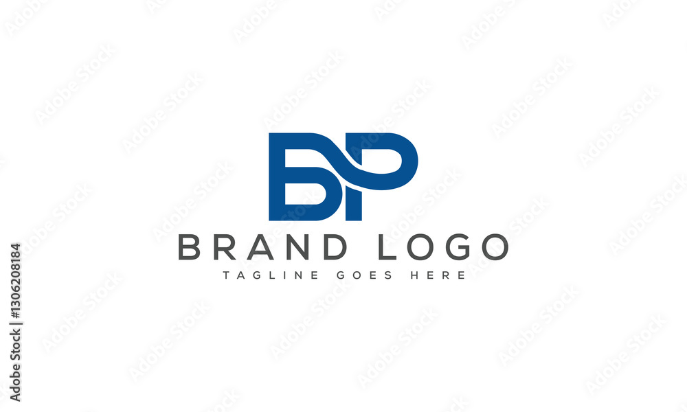 letter BP logo design vector template design for brand. letter BP logo design vector template design for brand.