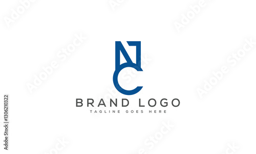 Free Download letter NC logo design vector template design for brand. - GFXLoad