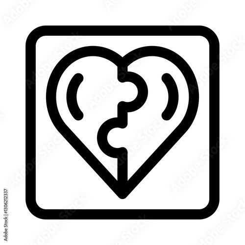 purpose line icon