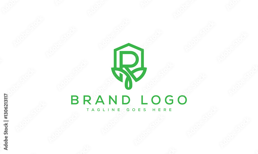 letter R logo design vector template design for brand. letter R logo design vector template design for brand.