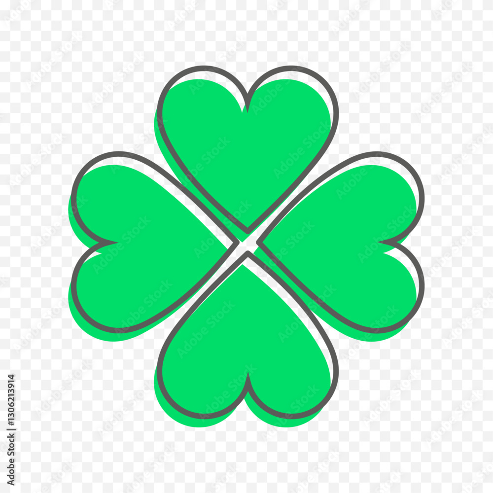 Hand drawn heart on white background. Valentines Day vector elements heart shapes love