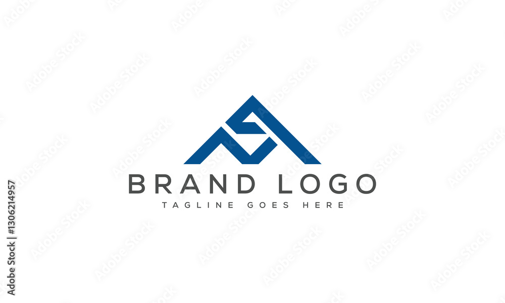 letter NA logo design vector template design for brand. letter NA logo design vector template design for brand.