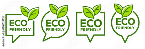 Set of eco friendly icons. Ecologic food stamps. Organic natural food labels.