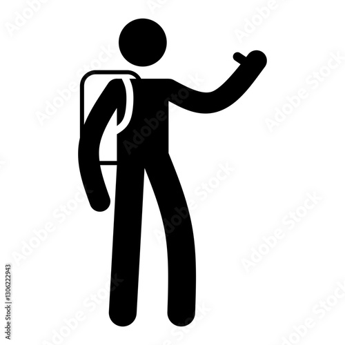 Hitchhiker icon