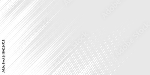 Dot white gray wave light technology texture background. Abstract big data digital concept.  modern arts