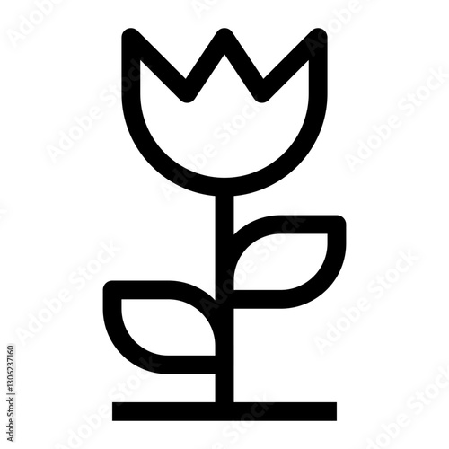 agriculture thin icon