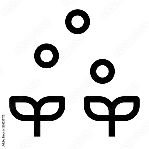 agriculture thin icon