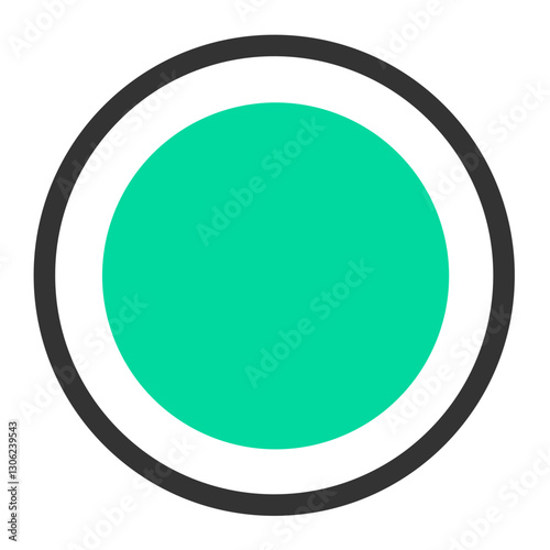 Common black and green icon pack