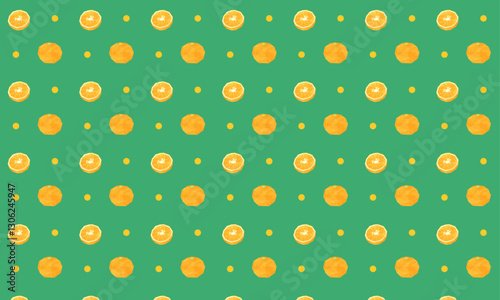 夏みかんの壁紙　水彩風