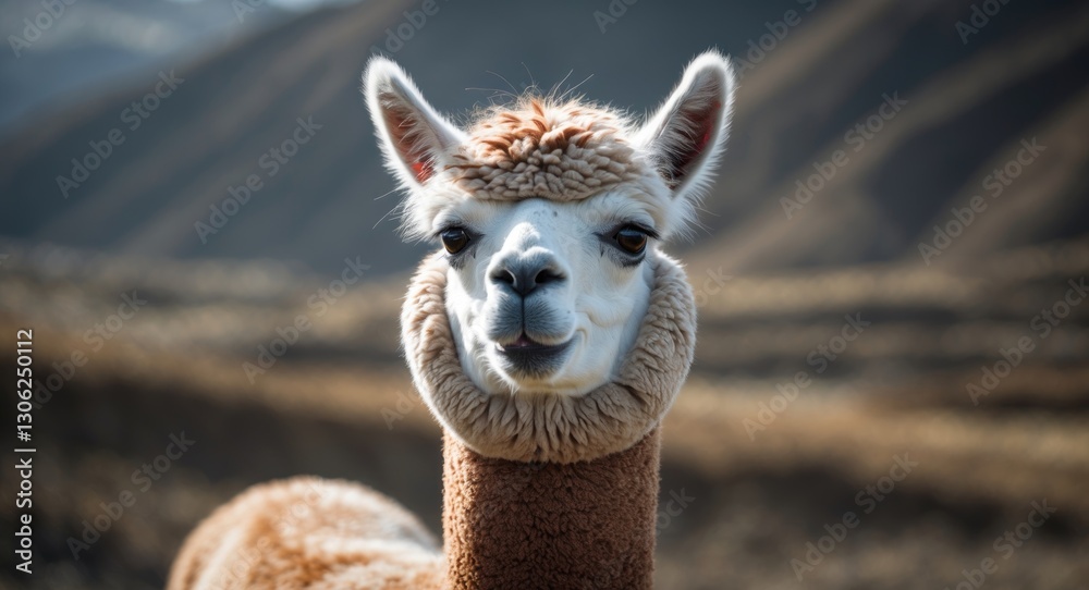 Obraz premium close-up of a llama in Argentina