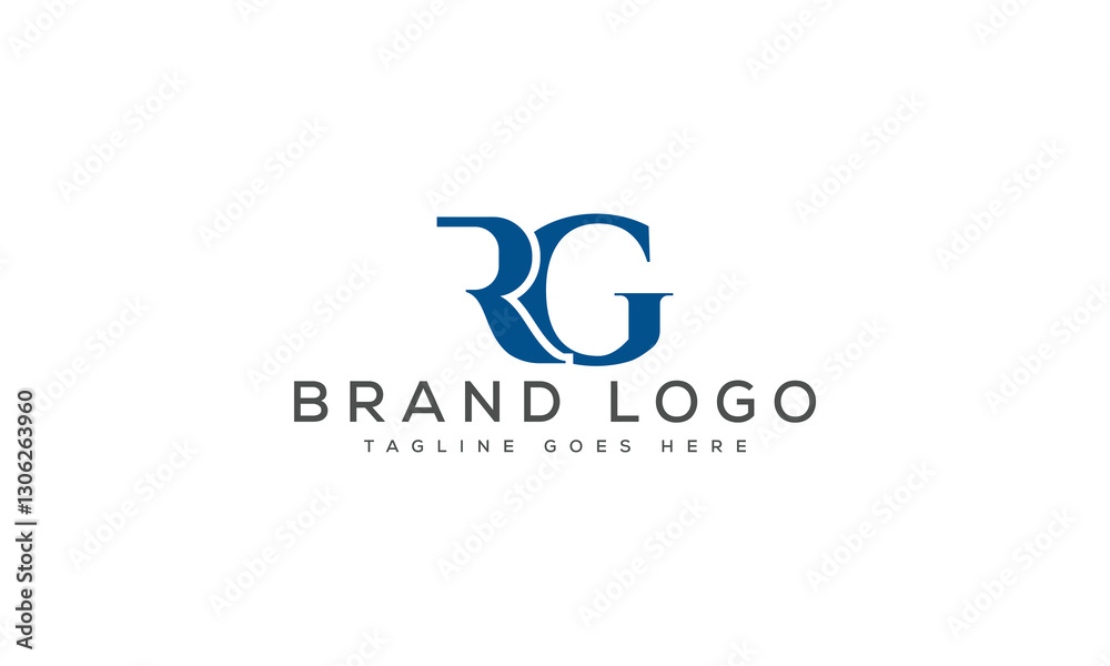 Creative RG logo for Branding and Startups. Creative RG logo for Branding and Startups.