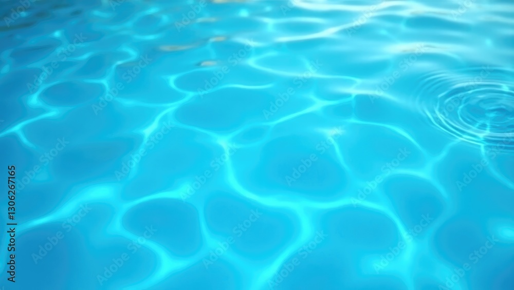 Aqua wave texture backdrop, swimming pool blue water surface Aqua wave texture backdrop, swimming pool blue water surface