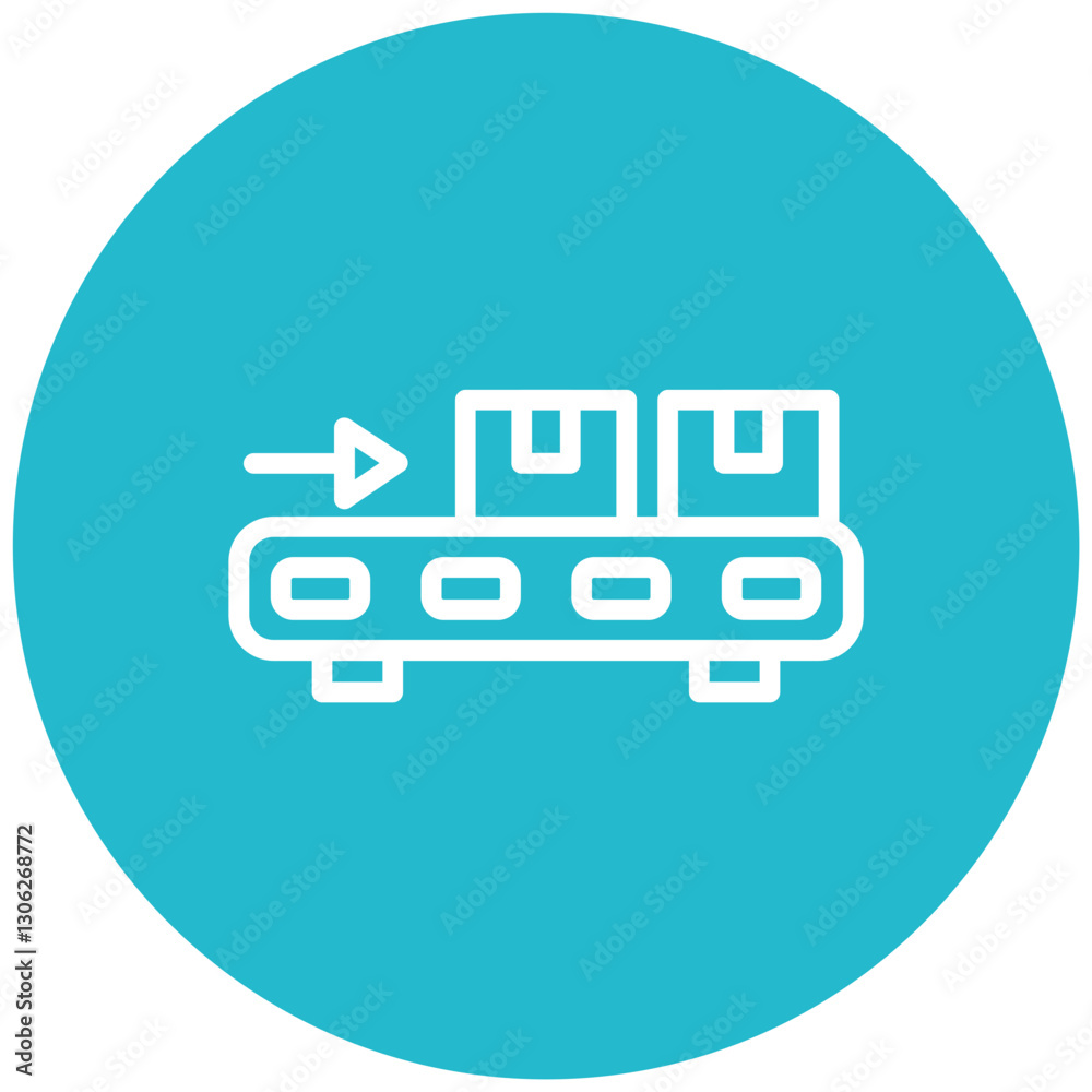 Conveyor Belt Icon