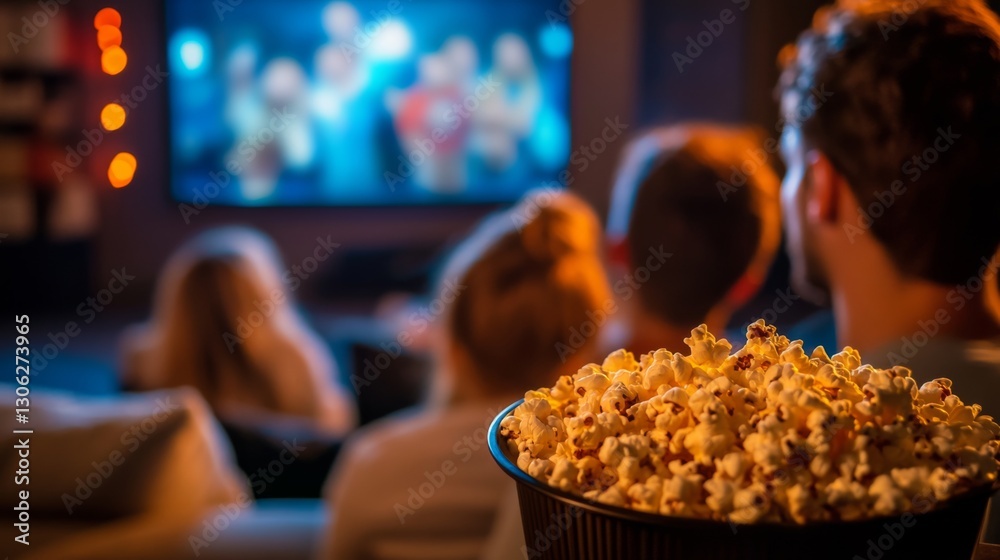 Family Movie Night Popcorn Family Movie Night Popcorn