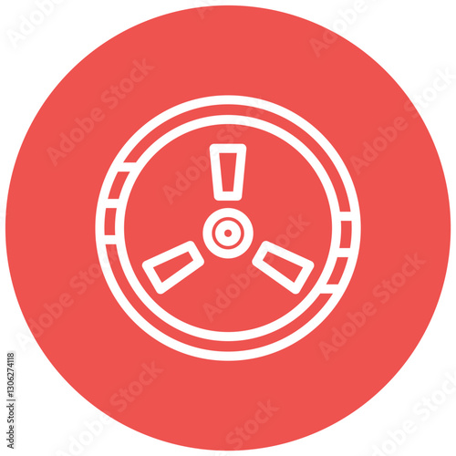 Radiation Icon