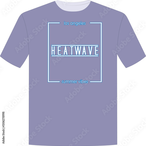 T Shirt Summer Vibes Logo Design Template