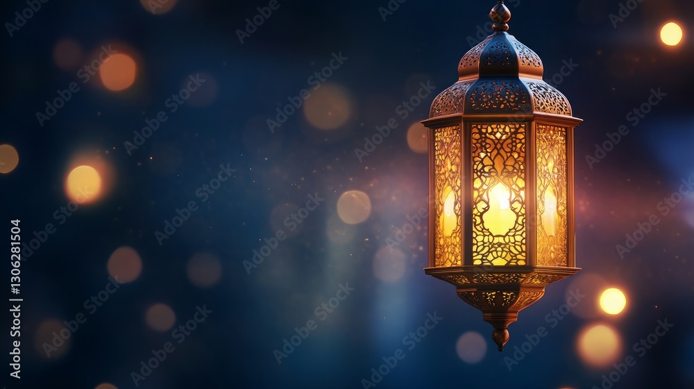 Islamic style lantern design for ramadan celebration, old fashioned lantern, interior of a mosque, lantern in the night Islamic style lantern design for ramadan celebration, old fashioned lantern, interior of a mosque, lantern in the night