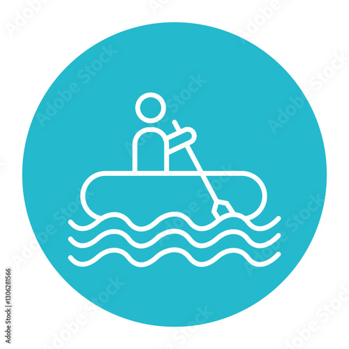 Rafting Icon