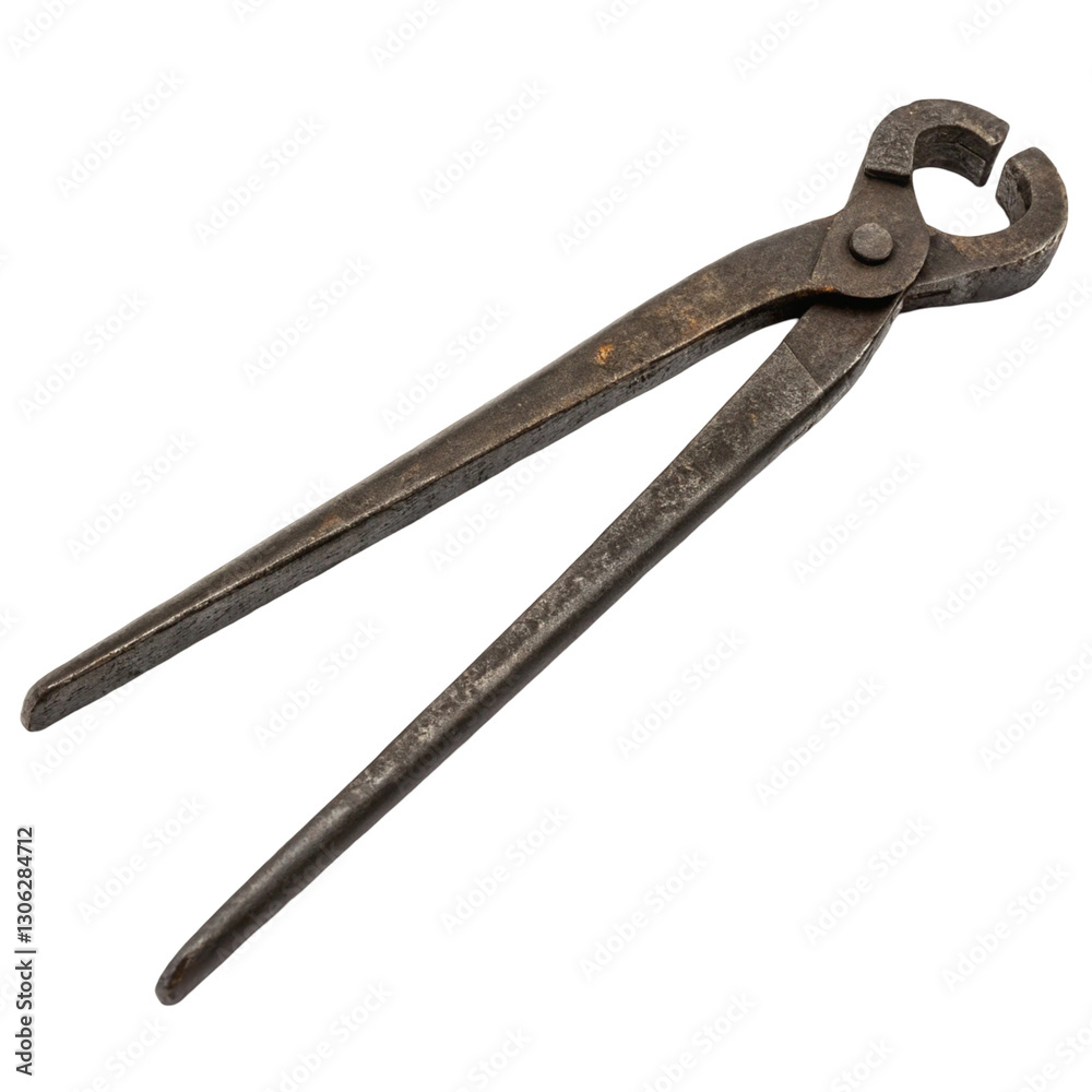 Old Blacksmith Tongs isolated on transparent background
Old Blacksmith Tongs isolated on transparent background