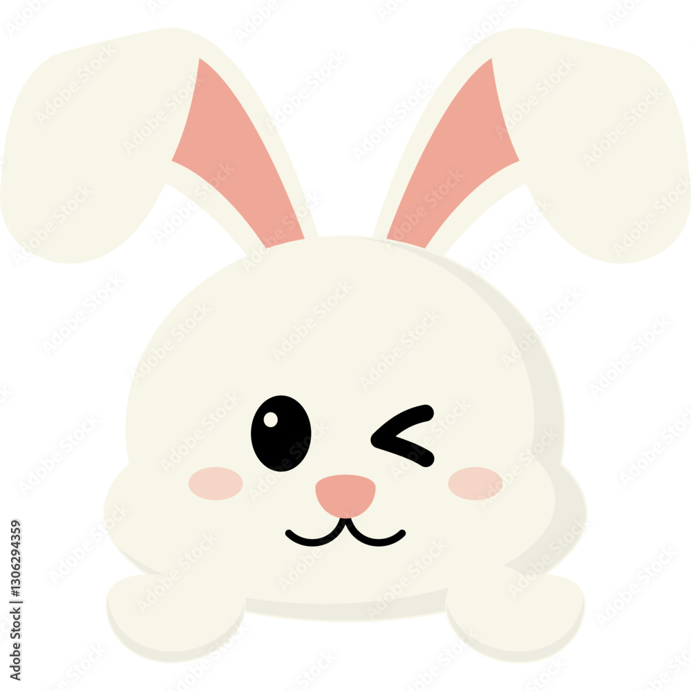 Easter Bunny Head