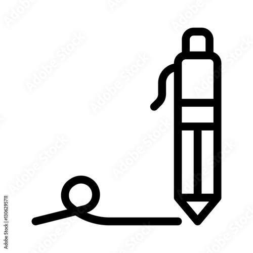 pen line icon