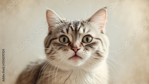 Image of an adorable and amusing cat.
