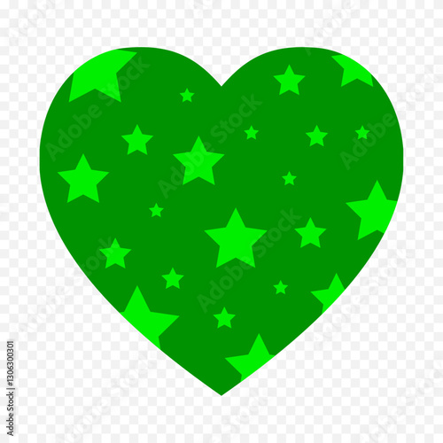 Hand drawn heart on white background. Valentines Day vector elements heart shapes love