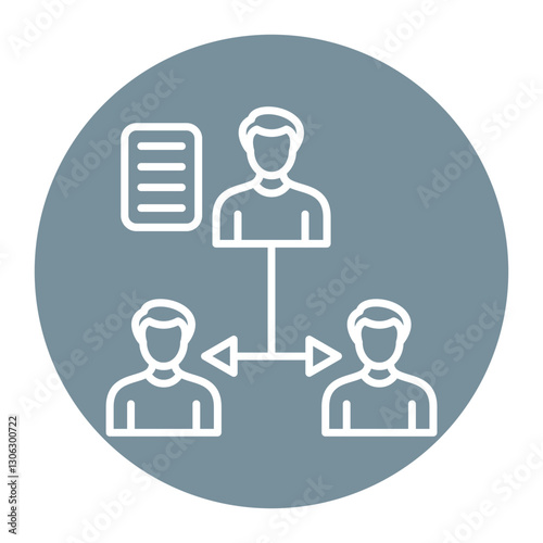 Delegating Task Icon