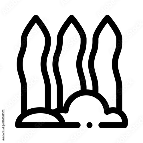 kelp line icon