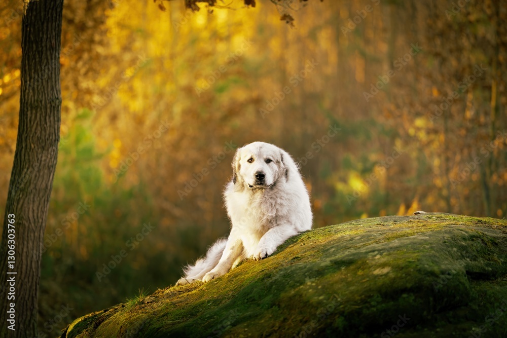 The Pyrenean Mountain Dog, at first glance, inspires respect, but once you get to know him, you will discover what a gentle and cuddly dog he is. The Pyrenean Mountain Dog, at first glance, inspires respect, but once you get to know him, you will discover what a gentle and cuddly dog he is.