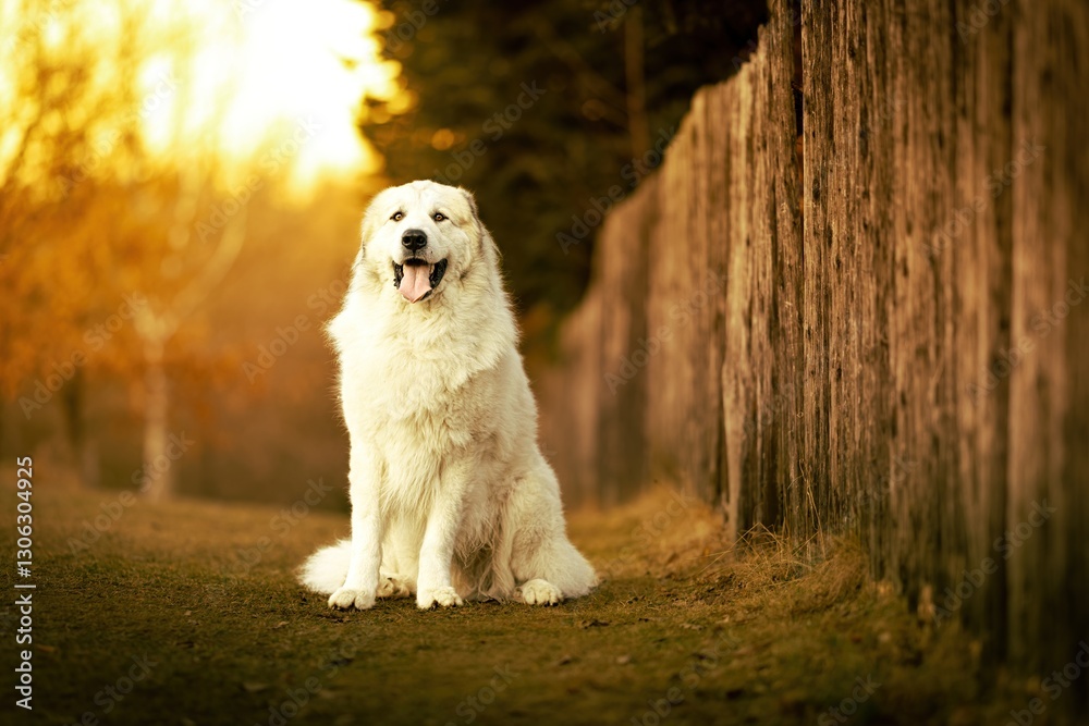 The Pyrenean Mountain Dog, at first glance, inspires respect, but once you get to know him, you will discover what a gentle and cuddly dog he is. The Pyrenean Mountain Dog, at first glance, inspires respect, but once you get to know him, you will discover what a gentle and cuddly dog he is.