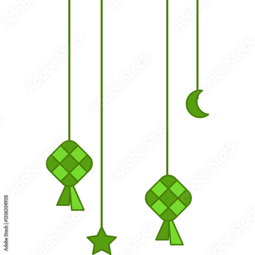 Hanging Ketupat Decoration