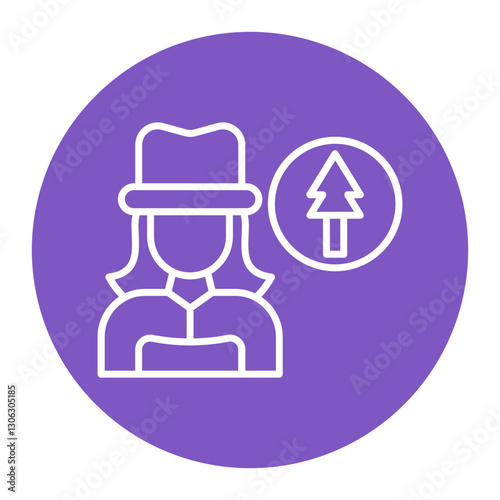 Park Ranger Female Icon