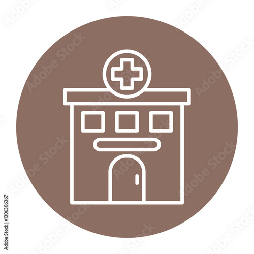 Rehab Clinic Icon