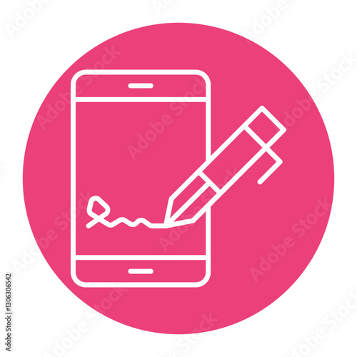 Digital Signature Icon